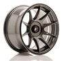 LLANTA JAPAN RACING JR11 15''X8 ET 25 BLANK CB 67,1 GRIS PULIDO