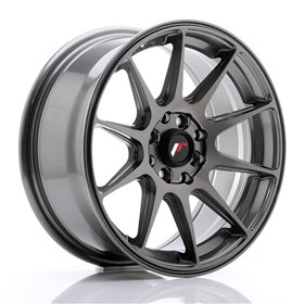 LLANTA JAPAN RACING JR11 16X7 ET 30 4X100 4X114,3 CB 67,1 GRIS PULIDO