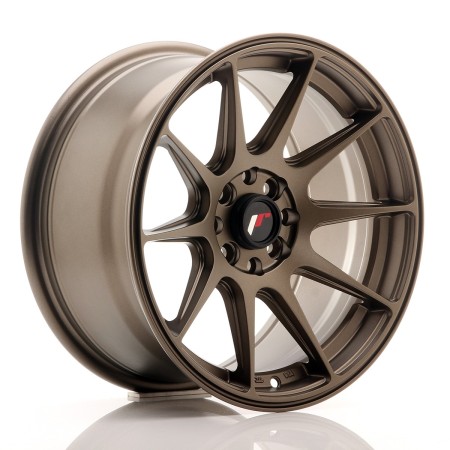 LLANTA JAPAN RACING JR11 16X8 ET 25 4X108 4X100 CB 67,1 BRONCE