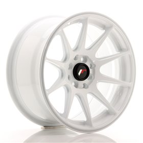 LLANTA JAPAN RACING JR11 16X8 ET 25 4X100 4X114,3 CB 67,1 BLANCO
