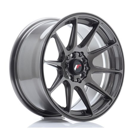 LLANTA JAPAN RACING JR11 16X8 ET 25 5X114,3 5X100 CB 67,1 GRIS PULIDO