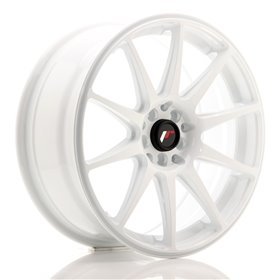 LLANTA JAPAN RACING JR11 18X7,5 ET 35 5X100 5X120 CB 74,1 BLANCO