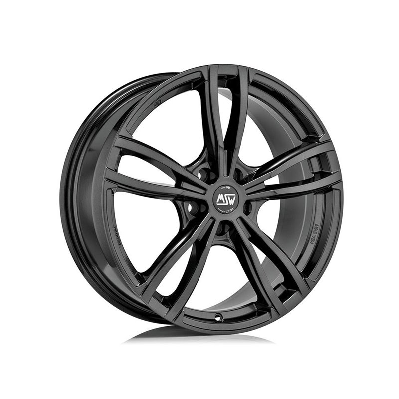 LLANTA CMS 8,5x20 ET40 5x112 66.5 NEGRO DIAMANTE BRILLANTE