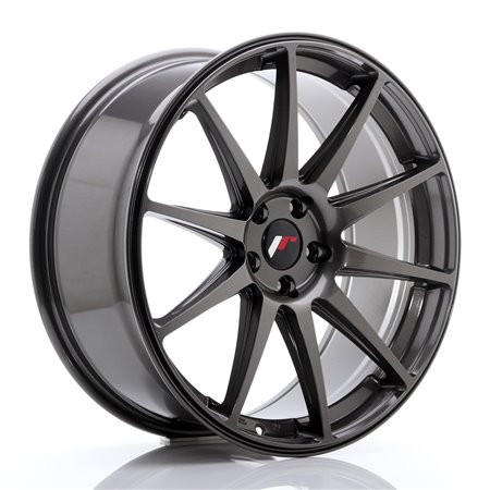 LLANTA JAPAN RACING JR11 20X8,5 ET 35 5X112 CB 66,6 GRIS PULIDO