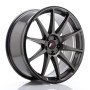 LLANTA JAPAN RACING JR11 20X8,5 ET 35 5X112 CB 66,6 GRIS PULIDO