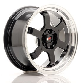 LLANTA JAPAN RACING CVR1 19''X8,5 ET BLANK BLANK CB 72,6 DOBLE TINTE NEGRO