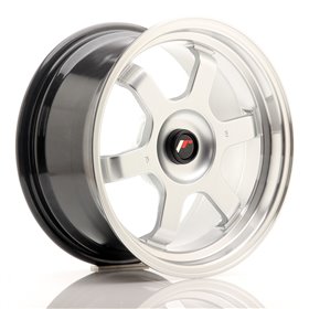 LLANTA JAPAN RACING CVR1 19''X8,5 ET 35 5X120 CB 72,6 TITANIO CEPILLADO