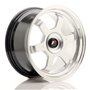 LLANTA JAPAN RACING CVR1 19''X8,5 ET 35 5X120 CB 72,6 TITANIO CEPILLADO