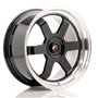 LLANTA JAPAN RACING CVR1 19''X9,5 ET 35 5X120 CB 72,6 TITANIO CEPILLADO