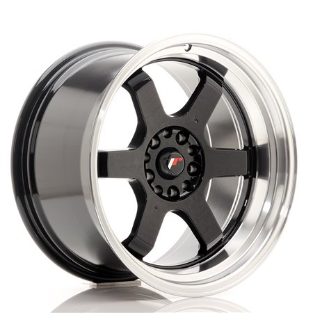 LLANTA JAPAN RACING JR12 18X10 ET 20 5X114,3 5X120 CB 74,1 NEGRO