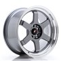 LLANTA JAPAN RACING CVR1 20X8,5 ET 35 5X120 CB 72,6 TITANIO CEPILLADO