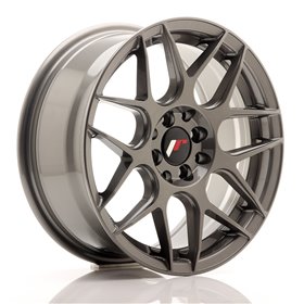 LLANTA JAPAN RACING JR18 16X7 ET 35 4X100 4X114,3 CB 73,1 GUN METAL