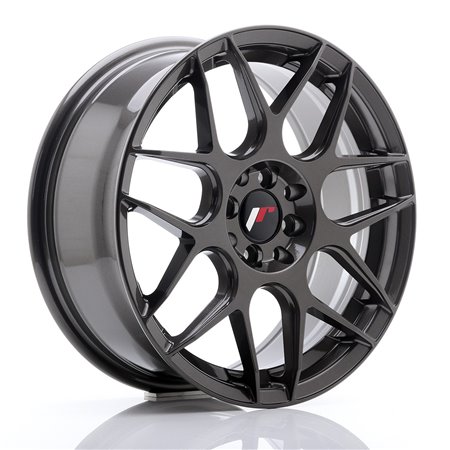 LLANTA JAPAN RACING CVR1 22X11,5 ET BLANK BLANK CB 74,1 TITANIO CEPILLADO