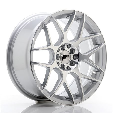 LLANTA JAPAN RACING JR18 17X8 ET 35 5X100 5X114,3 CB 73,1 SILVER