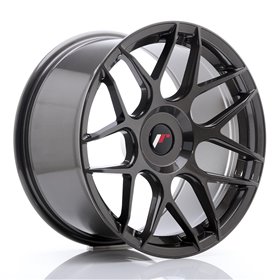 LLANTA JAPAN RACING CVR2 20X8,5 ET 35 5X120 CB 72,6 TITANIO CEPILLADO