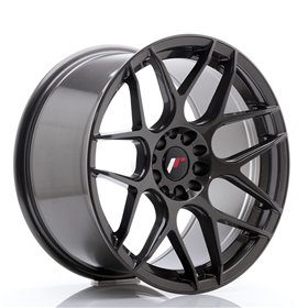LLANTA JAPAN RACING CVR2 20X8,5 ET 45 5X112 CB 66,6 PLATINUM NEGRO