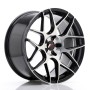 LLANTA JAPAN RACING CVR2 20X9,5 ET BLANK BLANK CB 72,6 NEGRO PLATINO