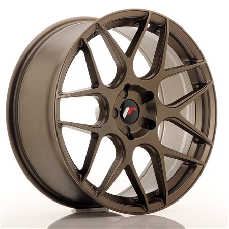 LLANTA JAPAN RACING CVR3 19''X8,5 ET 45 5X112 CB 66,6 PLATINUM NEGRO