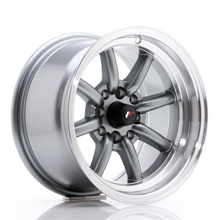 LLANTA JAPAN RACING CVR3 19''X9,5 ET BLANK BLANK CB 72,6 NEGRO PLATINO