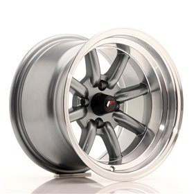 LLANTA JAPAN RACING CVR3 19''X9,5 ET 35 5X120 CB 72,6 NEGRO PLATINO