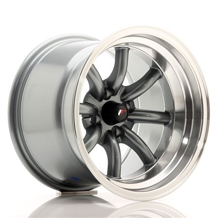 LLANTA JAPAN RACING CVR3 20X10 ET BLANK BLANK CB 72,6 TITANIO CEPILLADO
