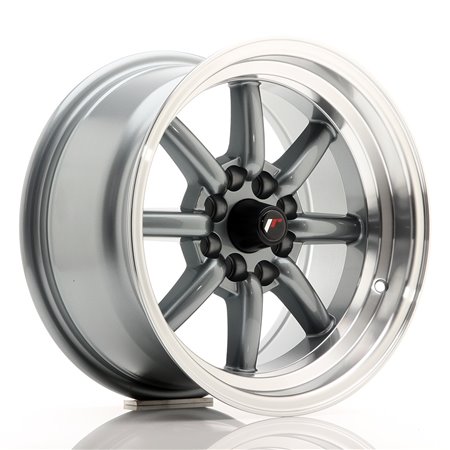 LLANTA JAPAN RACING CVR3 20X10,5 ET BLANK BLANK CB 72,6 TITANIO CEPILLADO