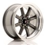 LLANTA JAPAN RACING CVR3 20X8,5 ET BLANK BLANK CB 72,6 NEGRO PLATINO