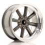 LLANTA JAPAN RACING CVR3 20X9 ET 35 5X120 CB 72,6 TITANIO CEPILLADO