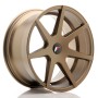 LLANTA JAPAN RACING CVR3 22X9,5 ET BLANK BLANK CB 74,1 TITANIO CEPILLADO