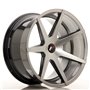 LLANTA JAPAN RACING CVR4 19''X8,5 ET 35 5X120 CB 72,6 DOBLE TINTE NEGRO