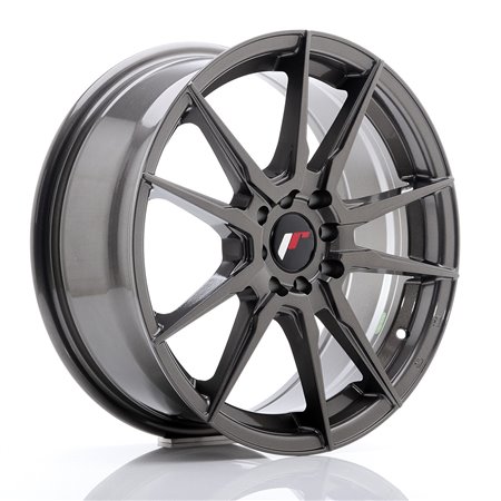 LLANTA JAPAN RACING CVR4 20X10 ET BLANK BLANK CB 72,6 DOBLE TINTE NEGRO