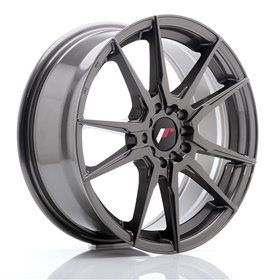LLANTA JAPAN RACING CVR4 20X10 ET 45 5X120 CB 72,6 DOBLE TINTE NEGRO
