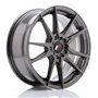LLANTA JAPAN RACING CVR4 20X10 ET 45 5X120 CB 72,6 DOBLE TINTE NEGRO