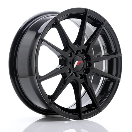 LLANTA JAPAN RACING CVR4 20X10,5 ET BLANK BLANK CB 72,6 DOBLE TINTE NEGRO