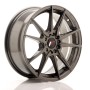 LLANTA JAPAN RACING CVR4 20X10,5 ET BLANK BLANK CB 72,6 NEGRO PLATINO