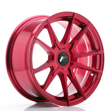 LLANTA JAPAN RACING CVR4 20X9 ET BLANK BLANK CB 72,6 CANDY ROJO