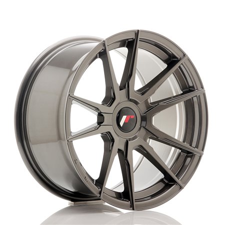 LLANTA JAPAN RACING CVR4 20X9 ET BLANK BLANK CB 72,6 DOBLE TINTE NEGRO