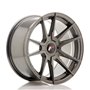 LLANTA JAPAN RACING CVR4 20X9 ET BLANK BLANK CB 72,6 DOBLE TINTE NEGRO