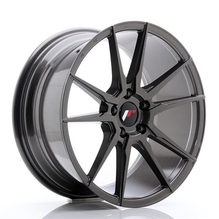LLANTA JAPAN RACING CVR4 21X9 ET BLANK BLANK CB 74,1 DOBLE TINTE NEGRO