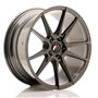 LLANTA JAPAN RACING CVR4 22X10 ET BLANK BLANK CB 74,1 DOBLE TINTE NEGRO