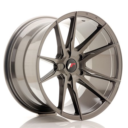 LLANTA JAPAN RACING CVR4 22X9,5 ET BLANK BLANK CB 74,1 DOBLE TINTE NEGRO