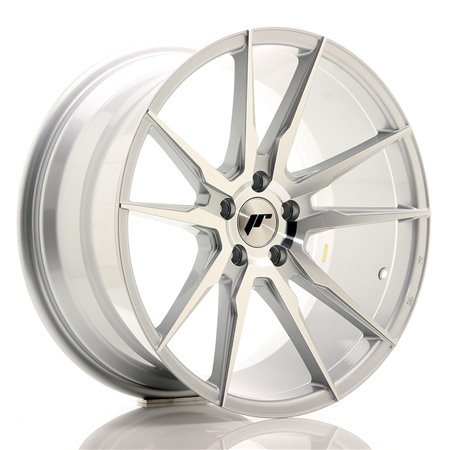 LLANTA JAPAN RACING JR11 15''X8 ET 25 4X100 4X108 CB 67,1 GRIS PULIDO