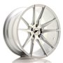 LLANTA JAPAN RACING JR11 15''X8 ET 25 4X100 4X108 CB 67,1 GRIS PULIDO