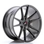 LLANTA JAPAN RACING JR11 15''X8 ET 25 4X100 4X108 CB 67,1 GUN METAL
