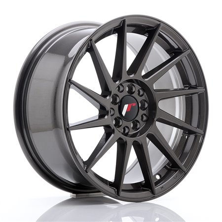 LLANTA JAPAN RACING JR11 17X8,25 ET 35 BLANK CB 67,1 GRIS PULIDO