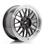 LLANTA JAPAN RACING JR23 18X8 ET 40 5X112 CB 66,6 GRIS PULIDO