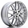 LLANTA JAPAN RACING JR28 17X7 ET35 4X108 SILVER MACHINED FACE