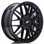 LLANTA JAPAN RACING JR28 17X7 ET35-45 BLANK NEGRO BRILLANTE