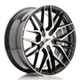 LLANTA JAPAN RACING JR12 16X8 ET 15 4X100 4X114,3 CB 73,1 NEGRO