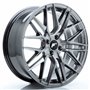 LLANTA JAPAN RACING JR12 17X8 ET 33 4X100 4X114,3 CB 73,1 NEGRO